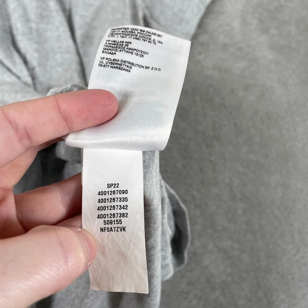 The North Face Henley Shirt Mens XL Gray Heathered Outdoor Gorpcore Casual